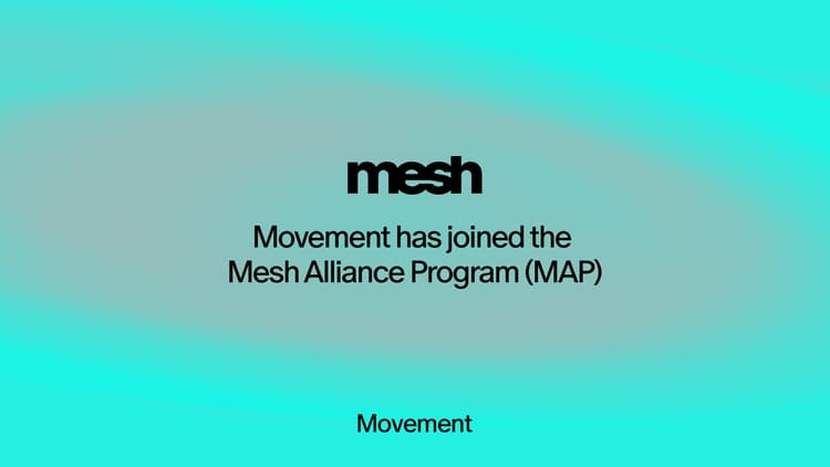 Movement joins the Mesh Alliance Program