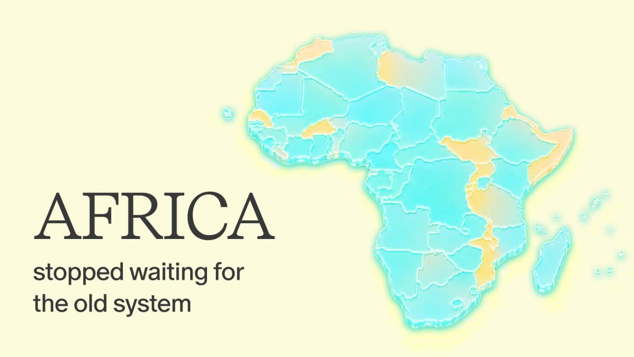 Africa stopped waiting for the old system