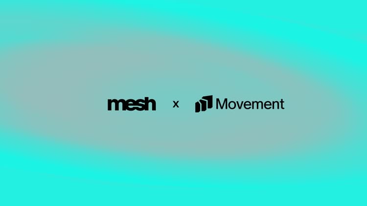 Movement Integrates Mesh