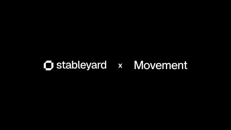 Movement Invests in Stableyard to Build the End-to-End Experience Layer of Stablecoin Payments